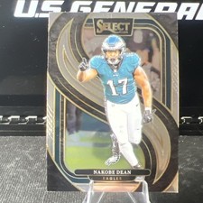 Nakobe Dean #185 Eagles Premier Level Football Card Panini 2024 Select 