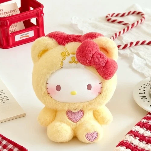 TOPTOY Hello Kitty Pijama de Peluche Serie Vinilo Peluche Colgante Caja Ciega Lindo Regalo - Imagen 23 de 24