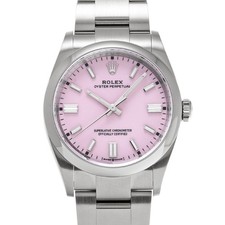 ROLEX Oyster Perpetual 36 126000 Candy pink WATCH 724515