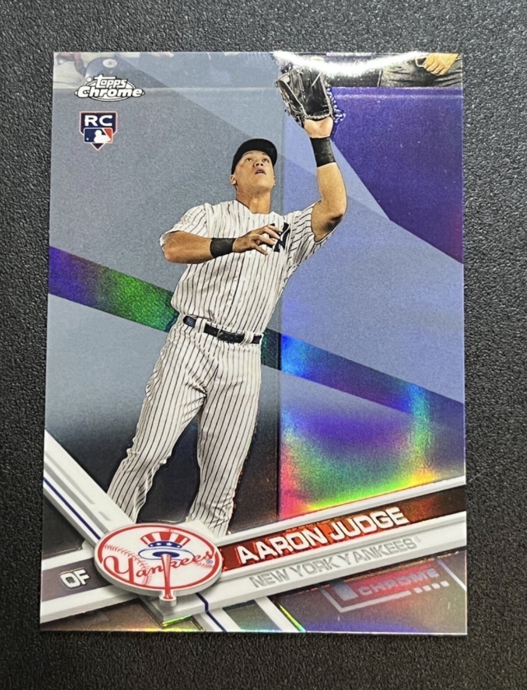 Aaron Judge 2017 Topps Chrome Rookie Refractor #169 Yankees RARE!