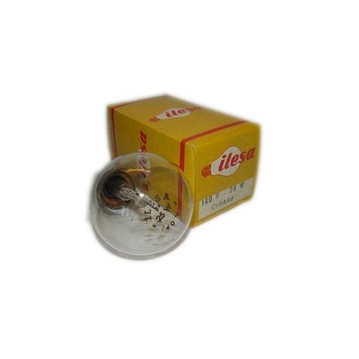 Glühbirne Ilesa 25W 140V E27 Glühwendel Klarglas