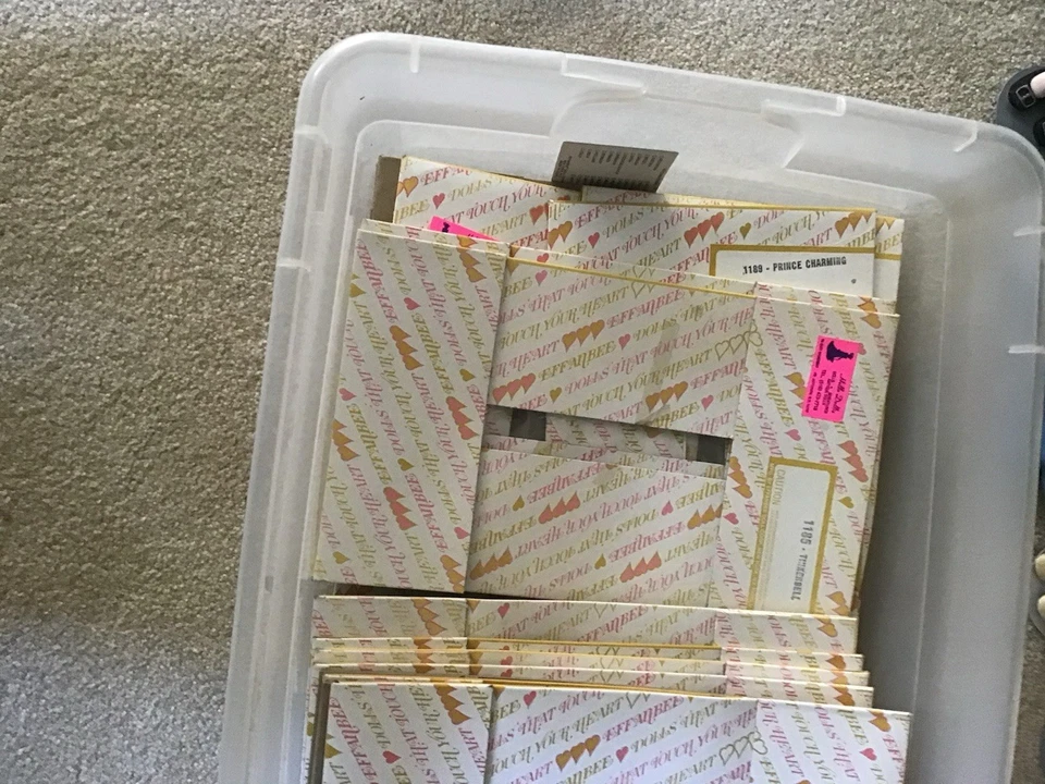 Storybook Dolls With original Boxes  Never Played With. Stored In Glass Cabinet  - Image 3 of 4