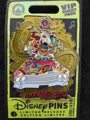 2026 Disney Parks VIP Guest Pass Rock 'n' Roller Coaster Muppets LR