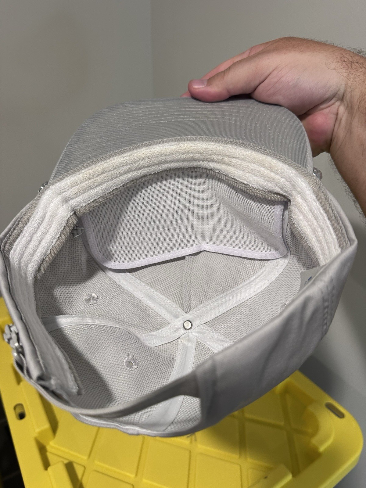 Vintage San Sun “TME Topeka Kansas” Rope Hat Cap Flat Trucker 90s Adjustable