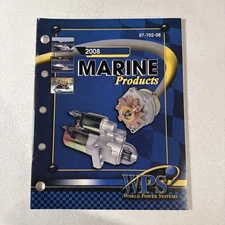 WPS World Power Systems 2008 Marine Products 87-702-08 Catalog