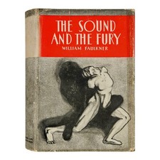 The Sound and the Fury - 1929 - William Faulkner - 1st Edition - 1st State DJ