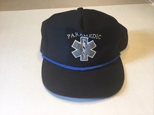 Black Paramedic Ball Cap Pre Owned Unused.