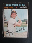 1971 Topps HIGH # 711 Larry Stahl Good cond San Diego Padres SHIPPING IS FREE