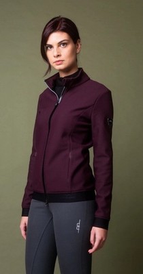 Alessandro Albanese AA Ladies Respira Jacket S Primatova Plum Purple EUC