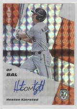 2021 Panini Mosaic Auto Mosaic Heston Kjerstad #AM-HK Auto 1bi0