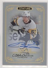 2019-20 Upper Deck Stature Rookies Auto 110/199 Teddy Blueger #187 Auto 7fp