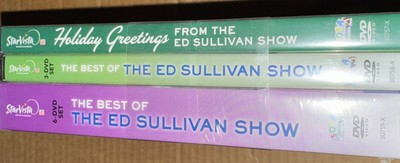 Ed Sullivan: The Best of The Ed Sullivan Show Ten (10) DVD s NEW See Pics (BoxA)