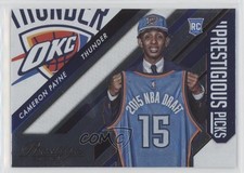 2015-16 Panini Prestige Prestigious Picks Cameron Payne #29 f5l