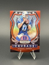 2020 Panini Prizm Draft Picks - Crusade Daniel Jones #35 Red Prizm