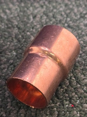(QTY 4) Elkhart Products (EPC) Copper Reducer Pipe FNIP 2-1/2'' Length