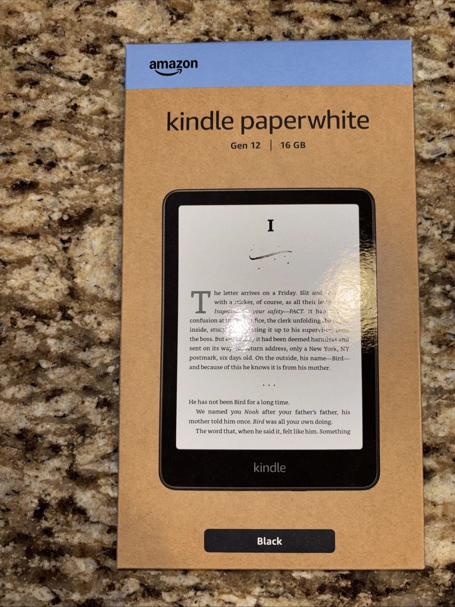 SA568B kindle Paperwhite 電子書籍 第12世代 16GB Amazon Kindle Paperwhite 12th Generation Black 16GB 7-inch E