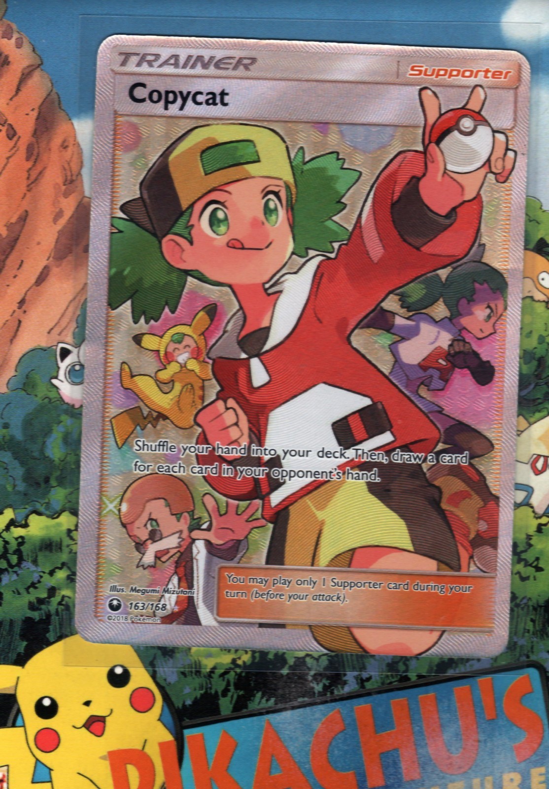 Pokémon TCG  Copycat Full Art 163/168 - Celestial Storm MP