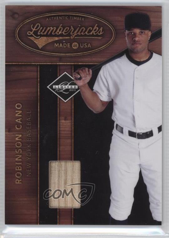 2011 Panini Limited Lumberjacks Bats 212/299 Robinson Cano #4 0v1