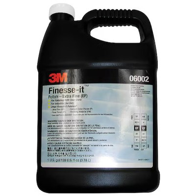 3M 06002 Polish, Extra Fine, Gallon, Pk4