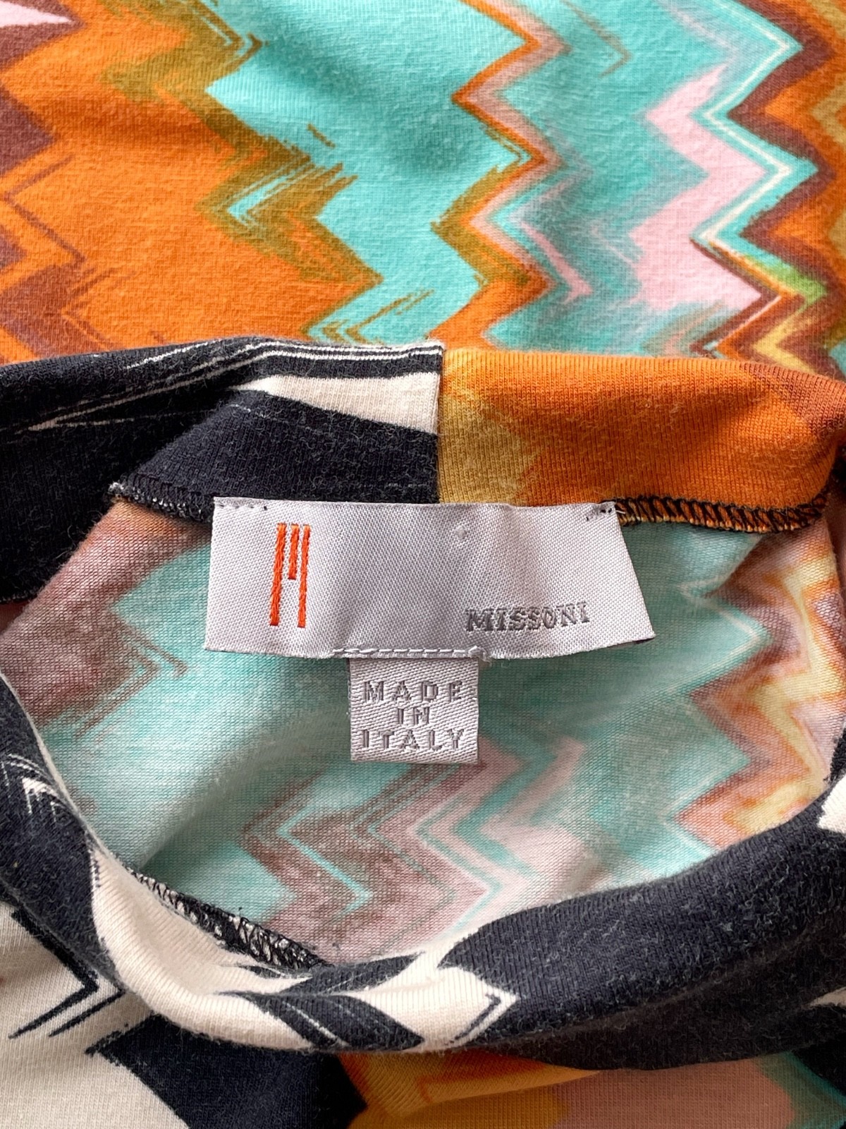 Missoni Multicolor Zigzag Pattern Long Sleeve Top… - image 10