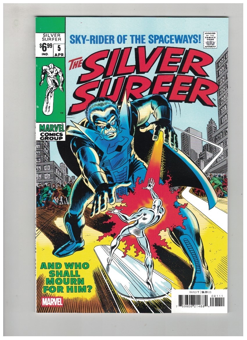SILVER SURFER #5 FACSIMILE EDITION - JOHN BUSCEMA COVER - MARVEL COMICS/2026