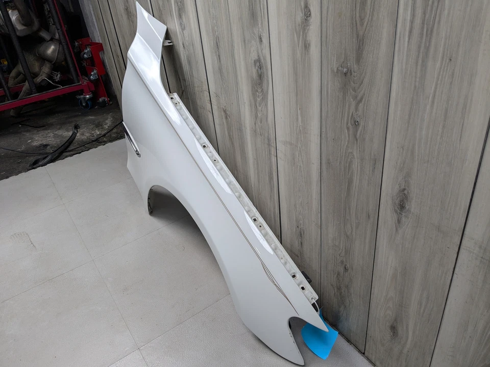 09-15 OEM BMW F01 F02 740 750 Front Right Passenger Side Fender Panel White 300 Foto 2 de 4