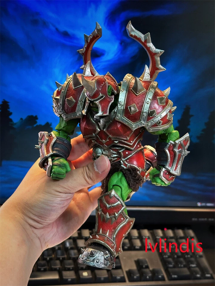 1/12 EN STOCK Hero Toys Orcos Gobernador Elite Guerrero 7" Figura Colección Modelo Foto 3 de 4