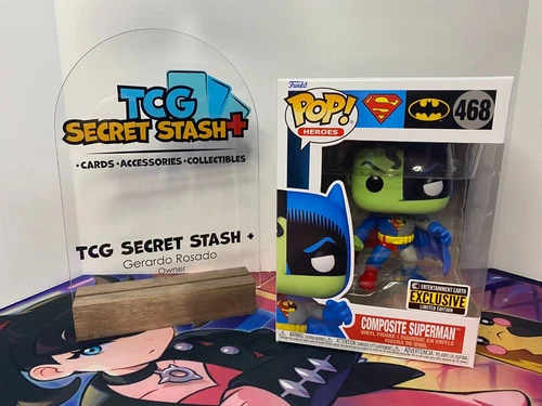 Funko Pop! DC Comics Composite Superman Pop! EE Exclusive #468 W/Protector