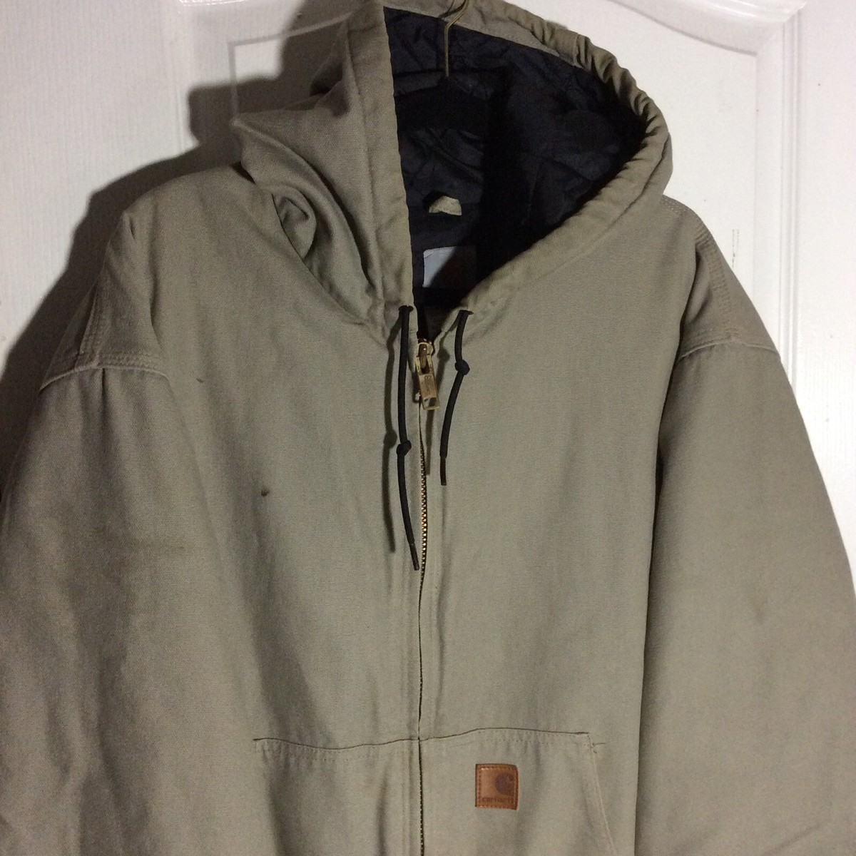 Vintage Carhartt Jacket Hooded Desert Tan J279 DES Men's XL Vintage Carhartt Jacket Hooded Desert Tan J279 DES Men's XL