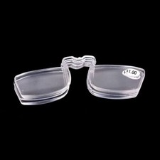 Clip On Nose Glasses - No Frame Mini Reading Glass Nose Clip Small Eyeglasses