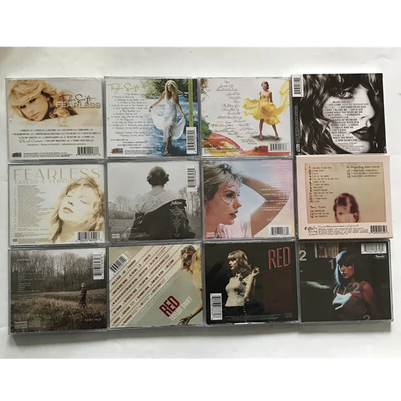 Taylor Swift 12 Album Packages Including 2022 New Album CD Midnight Album Set - Image 2 of 2
