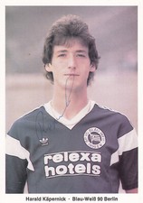 Autogramm - Harald Käpernick (Blau Weiß Berlin) - 1987/1988