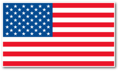 SUPER LARGE AMERICAN FLAG DECAL STICKER 50'' X 28'' HIGH QUALITY OUTDOOR DURABLE