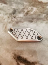 Moto Guzzi V7 III, V9 Rear Brake Master Cylinder Cap Cover Polished Stainless 