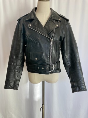 X Element Women's Motorcycle Leather Coat Size S