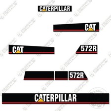 Fits Caterpillar 572r Decal Kit Dozer Crawler Pipe Layer Decal Kit - 3m Vinyl!