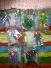 Vtg New 1994 Spider-Man McDonalds Happy Meal Toy Marvel Mip 1 2 3 4 5 6 7