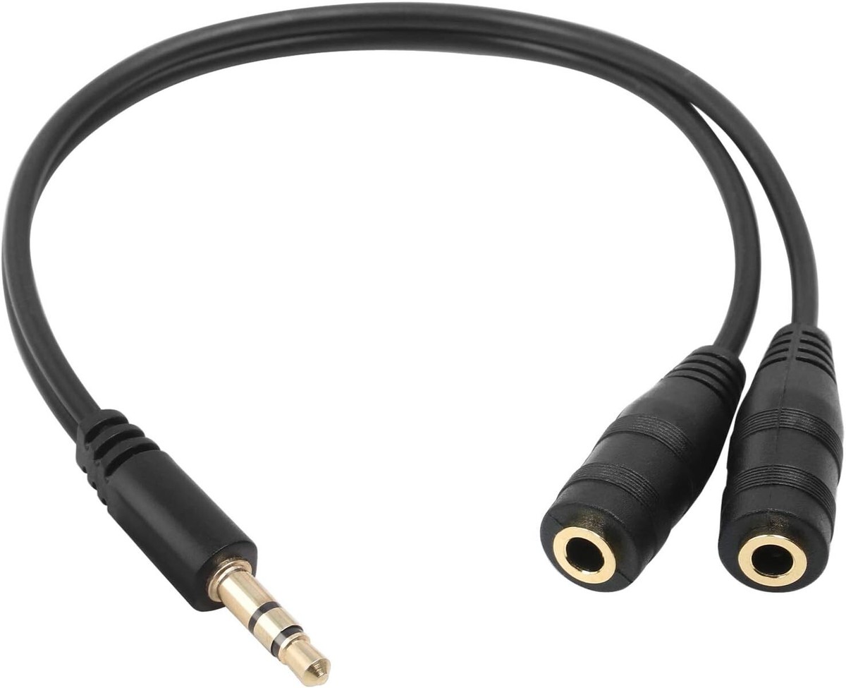 Jack Splitter Audio Headphone Splitter Cable Jack Lead Way