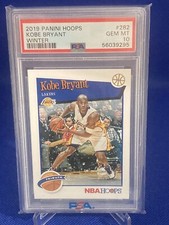 2019 KOBE BRYANT NBA Hoops Tribute Winter edition #282 PSA 10 Amazing Card 🔥