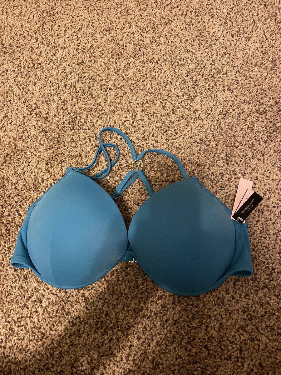 ビクトリアです。 victoria secret blue 38D Swimsuit Top | eBay
