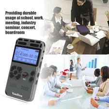 V35 Rechargeable LCD Digital Audio Sound Voice Recorder Dictaphone MP3 Player