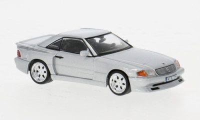 Mercedes SL500 (R129) Koenig Specials grau in 1/64 von Tarmac Works T64G-045-SL