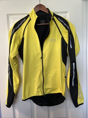 Gore Bike Wear Yellow Full Zip MEDIUM 