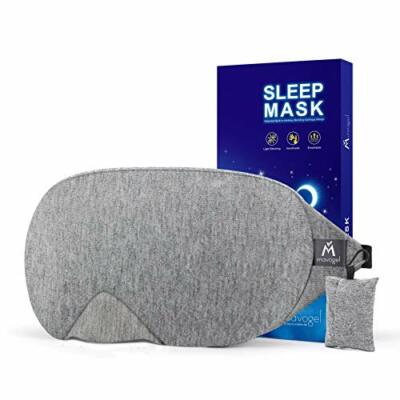 Cotton Sleep Eye Mask Light Blocking Sleep Mask, Soft Comfortable Night Eye Mask