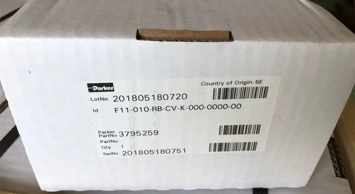 Parker 3795259 F11-010-RB-CV-K-000-000-00 Plunger Pump UPS Shipping