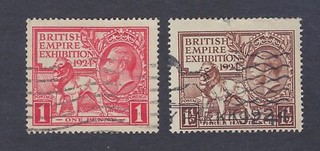 G B BRITISH EMPIRE EXHIBITION Sc# 185 86 CV$29 (GB200a)
