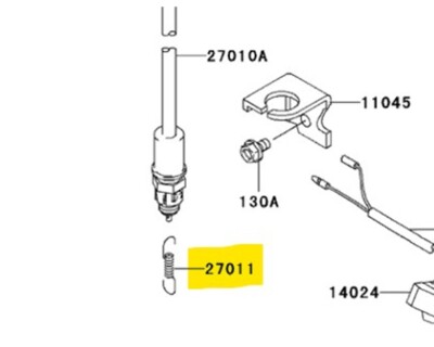 Kawasaki OEM Rear Brake Switch Mult-Fit Ninja ZX6 Concours ZX14