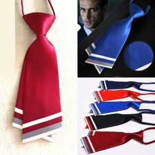 Mens Striped Tie Banquet Casual Tie Lady Bow NeckTies Suit Accessory Unisex Chic