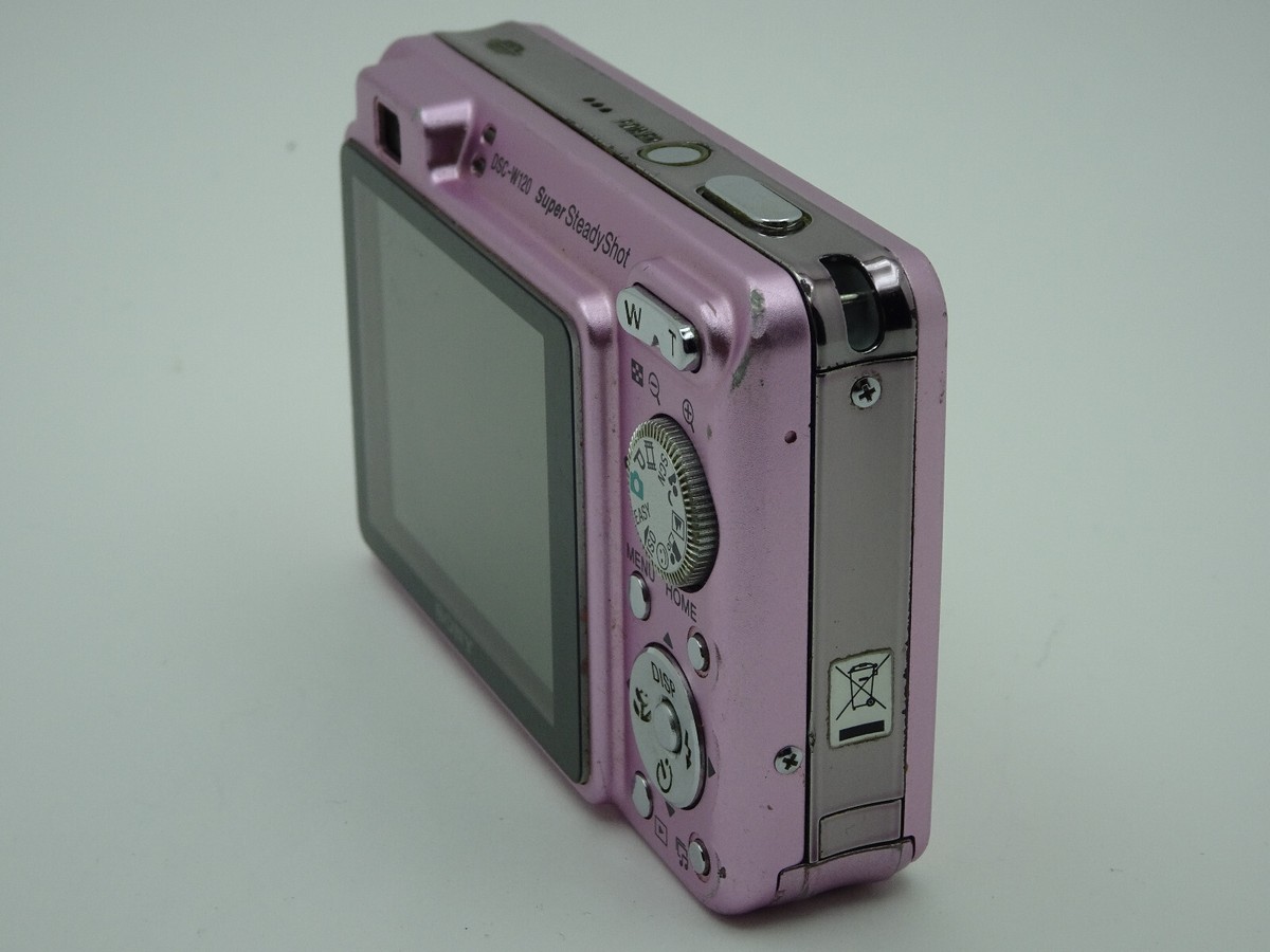 m様【美品】SONY ソニー Syber shot DSC-W120 ピンク Excellent] Sony Cybershot DSC-W120 Pink 7.2MP Digital Camera