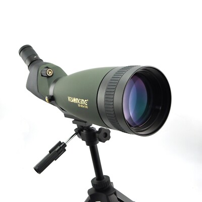 Visionking 30-90x100 Waterproof Spotting Scope  with Tripod/Case wifi camera